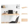 Schreibtisch Schreibtischplatte 100x50x2,5 cm Massivholz Kiefer braun