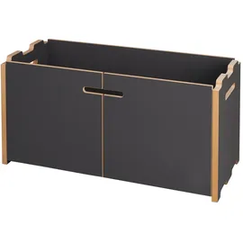 Tojo Hochstapler Anbaumodul mit Türen anthrazit