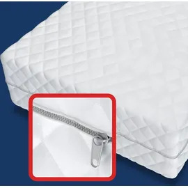 Fdm Matratze 100x200 cm MONTALTO Höhe ca. 17 cm H3 H4 Premium Multipocket-Taschenfederkern 7 Zonen Kokos