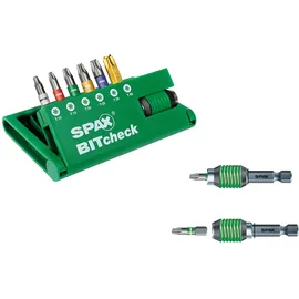 SPAX Bits Bit-Set Star plus: T 10 - 40 Bits + Bithalter 7-teilig,