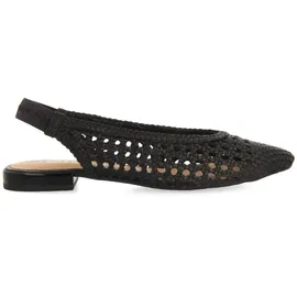 Gioseppo Guatavita Damen-Ballerinas aus Leder in Schwarz, Schwarz, 37 EU