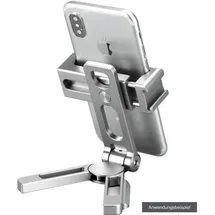 leofoto Smartphone-Halterung silber