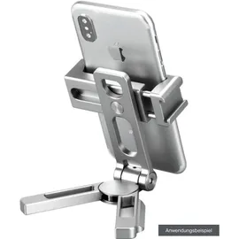 leofoto Smartphone-Halterung silber