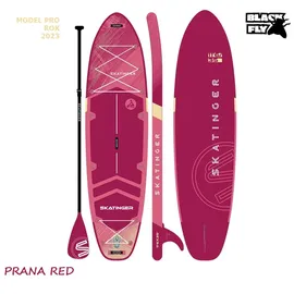 skatinger Prana 350 x 89 x 15 cm Rot