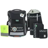 Lässig Schulranzen Set Slim Unique black