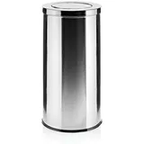 Was Abfalleimer 80 l Silber