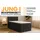 Deine Möbel 24 Boxspringbett 100 x 200 cm H3 Grau