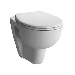 Vitra Conforma Wand-Tiefspül-WC 5812B003-0075 weiß, 35,5x54cm, Rollstuhlgerecht, plus 6cm, Sitzhöhe 48cm