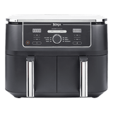 NINJA AF400EU Foodi Max Dual Zone Heißluftfritteuse 2470 Watt Schwarz