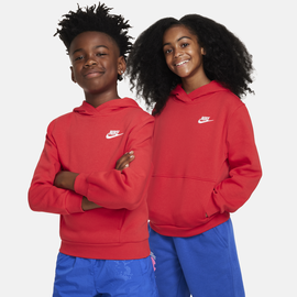 Nike Sportswear Club Fleece Hoodie für ältere Kinder - Rot, M