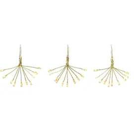MARELIDA LED-Lichterkette Pusteblume 2 m Gold