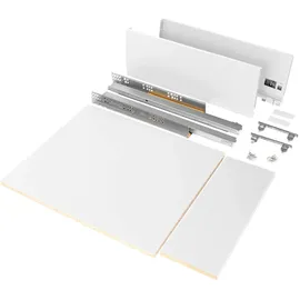 Emuca Schubladen-Kit 900 mm 93 mm Höhe Weiß