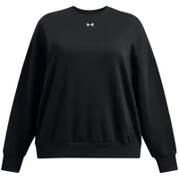 Under Armour Rival Oversized Sweatshirt - Black White 2X