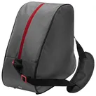 Navaris Skitasche Skischuhtasche mit Helmfach - Inliner Rucksack - Skischuhe Tasche (1-tlg) grau|rot