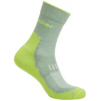 Icebreaker Merino Hike+ Light Crew-socken - Seaglass / Peridot