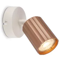 Briloner LED Spot GU10, Wandleuchte schwenkbar, Wandlampe, Drehbar 12,5cm