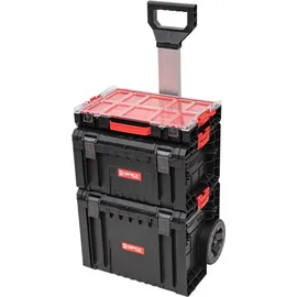 QBRICK System Werkstatt-Set 2 PRO: Werkzeug Trolley Toolbox und Organizer 100