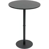 CLP Stehtisch Hereford rund 75 cm Schwarz