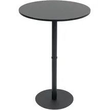 CLP Stehtisch Hereford rund 75 cm Schwarz