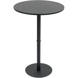 CLP Stehtisch Hereford rund 75 cm Schwarz