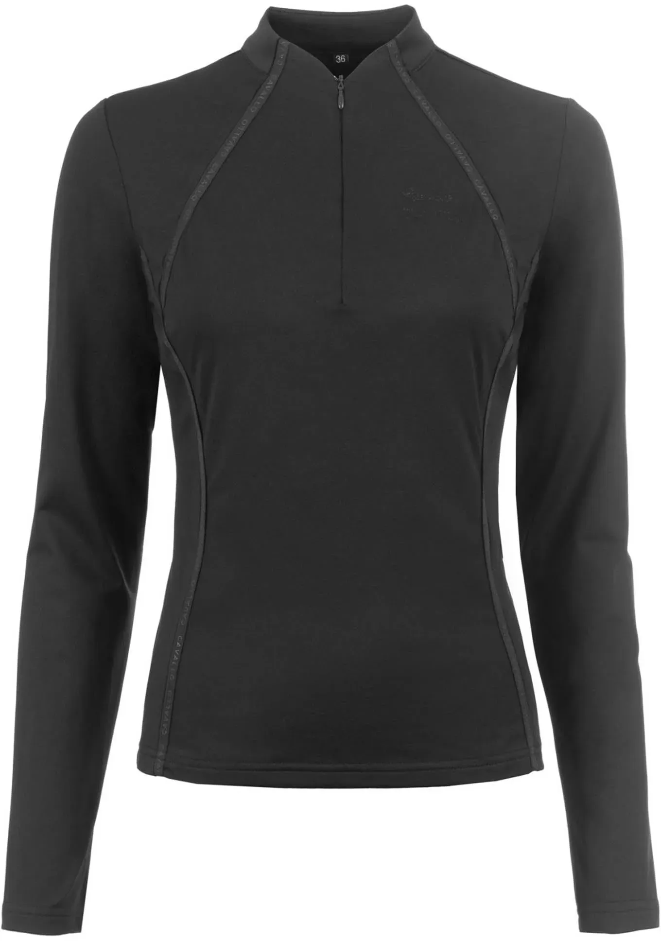 Cavallo CAVALREYNA Damen-Shirt mit halbem Reißverschluss