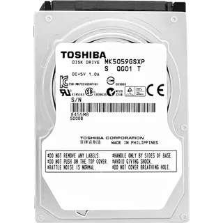 Festplatte Toshiba 500GB MK5059GSXP 8Mb Cache 5400Rpm Sata 8MB 2,5"
