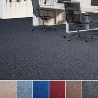 Floordirekt Nadelfilz-Teppich Malta | Bodenbelag aus Nadelvlies für Wohnraum und Büro | Kälteisolierend & trittschalldämmend | Viele Farben & Größen (200 x 3000 cm, Anthrazit)