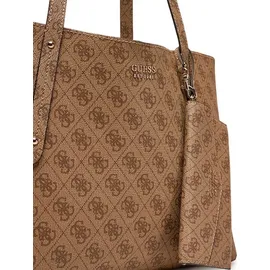 GUESS Brenton Tote latte Logo -