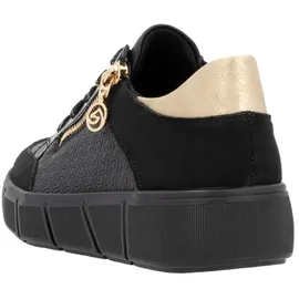 remonte D1T00 Damen Schwarz/Bronze 40