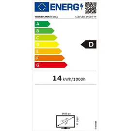 WORTMANN Terra LCD/LED 2465W PV, 23.8" (3030222)