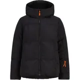 Ziener Kinder AWAR Ski-Jacke/Winterjacke | warm, atmungsaktiv, wasserdicht, black, 140