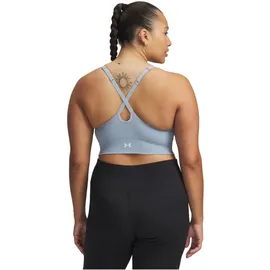 Under Armour Vanish Seamless Low Support Sport-BH Damen 466 harbor blue/white XL