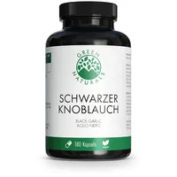 Heilpflanzenwohl GREEN NATURALS Schwarzer Knoblauch 600mg 180 St