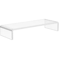HOMCOM Monitorständer Acryl