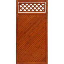 Andrewex Sichtschutzzaun Toulon 90 x 180 cm teak