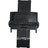 Certina Faltschliesse PVD schwarz Faltschließe für Leder/Textilband C610021538 C640016428