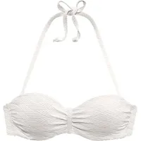 SUNSEEKER Bügel-Bandeau-Bikini-Top Damen Weiß 38 Cup E