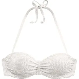 SUNSEEKER Bügel-Bandeau-Bikini-Top Damen Weiß 38 Cup E