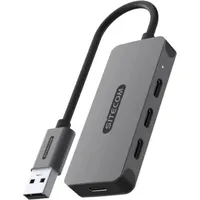 Sitecom USB-A zu 4x USB-C Hub (15?cm)