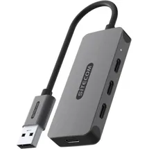 Sitecom USB-A zu 4x USB-C Hub (15?cm)