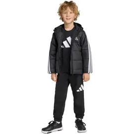adidas Essentials 3 Stripes Padded Jacke Black/White 116