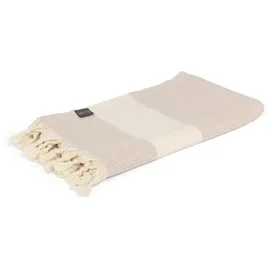 WellTouch Diamant Saunatuch 175 x 100 cm sand/natur