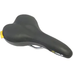 Velo Fahrradsattel Plush D2 Herren schwarz/grau EINHEITSGRÖSSE