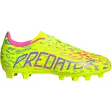 Adidas PREDATOR CLUB FG/MG Kinder grün, - lucid lemon/blue fusion/lucid pink 38