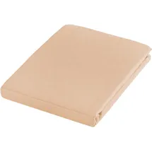 Estella Spannbettlaken Zwirnjersey 6900 90 x 200 - 120 x 220 cm sand