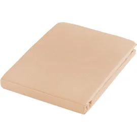 Estella Spannbettlaken Zwirnjersey 6900 90 x 200 - 120 x 220 cm sand