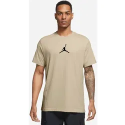 NIKE Herren Shirt JUMPMAN DF SS CREW, RATTAN/BLACK, XL