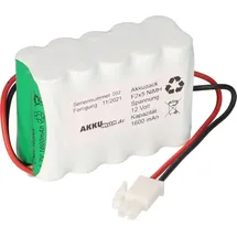Akkuman.de Akkutechnik vom Fachmann 12V 1600 mAh 1 St.