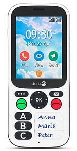 doro 780X Dual-SIM-Handy schwarz
