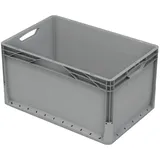 Westfalia Stapelbox Kunststoff 60 cm x 40 cm x 32 cm Grau